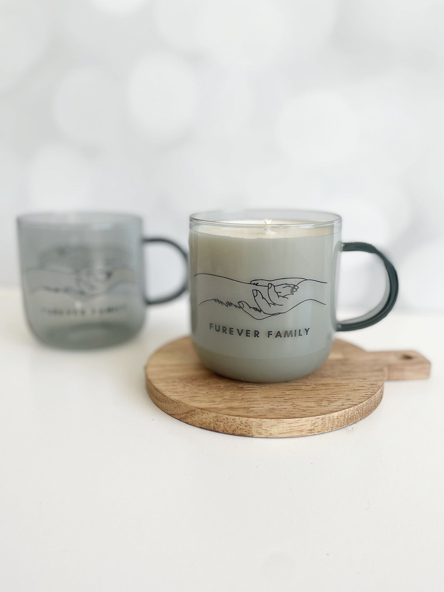 Frosted Juniper Berry Furever Candle Mug